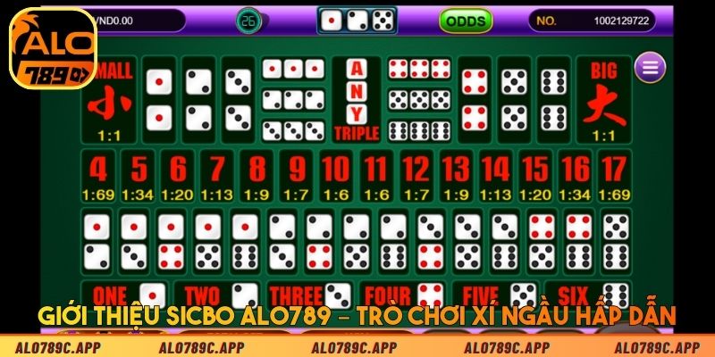 Giới thiệu Sicbo ALO789 – Trò chơi xí ngầu hấp dẫn nhất hiện nay